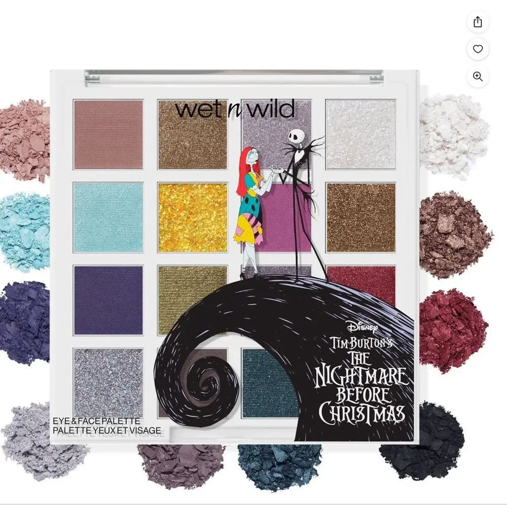 Wet-N-Wild X The Nightmare‎ Before Christmas Eye & Face Palette